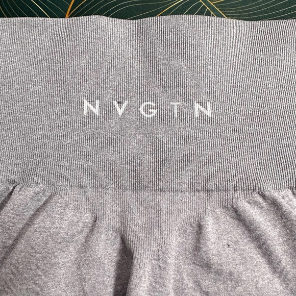 NVGTN Women Grey Contour Seamless Leggings Size Small - Picture 5 of 10